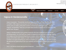 Tablet Screenshot of hajocahendersonville.com